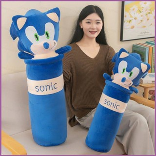 Sq2 80 ซม. โซนิค เม่น ตุ๊กตา โยนหมอน ของขวัญสําหรับเด็ก ตกแต่งบ้าน โซฟา เบาะยัดไส้ ของเล่นสําหรับเด็ก