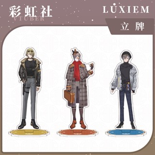 พวงกุญแจอะคริลิค รูปอนิเมะ Nijisanji Luxiem Mysta Ike Vox Shu Luca สําหรับเก็บสะสม ตั้งโต๊ะ