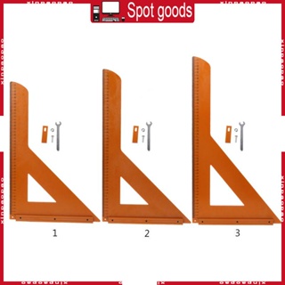 Xi ไม้บรรทัดอลูมิเนียม ทรงสามเหลี่ยม 90 องศา สําหรับงานไม้