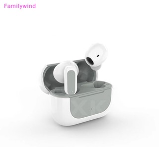 Familywind&gt; หูฟังสเตอริโอไร้สาย Hifi พร้อมไมโครโฟน บลูทูธ ขนาดเล็ก สําหรับเล่นเกม