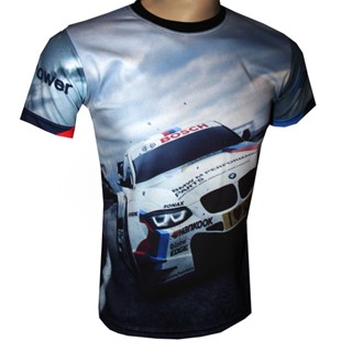 เสื้อยืด พิมพ์ลายทีม Motorsport DTM BMW แฟชั่นสําหรับผู้ชาย