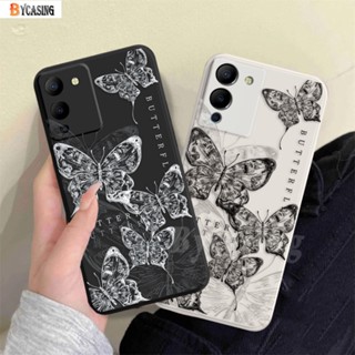 เคสโทรศัพท์มือถือ แบบนิ่ม ลายผีเสื้อ สําหรับ Infinix Note 12 G96 Note12 2023 Hot 20S 10S 10T Note 11 Smart 6 Smart 5 Hot 11S NFC Hot 12 Play 12 Pro 10 Play 9 Play