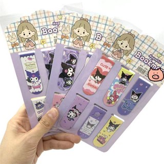 SANRIO ที่คั่นหนังสือแม่เหล็ก ลายการ์ตูน Cinnamoroll Mymelody Kuromi น่ารัก แบบสร้างสรรค์ สําหรับตู้เย็น จํานวน 6 ชิ้น ต่อแพ็ค