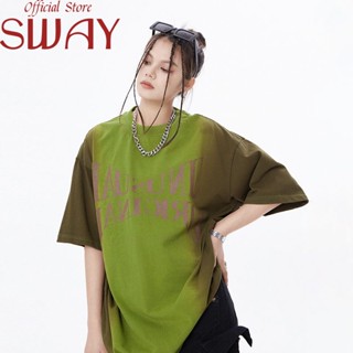 SWAY Fayshow เสื้อยืด เสื้อแฟชั่น หลวม  Trendy ทันสมัย สวยงาม ทันสมัย A29J0MS 36Z230909