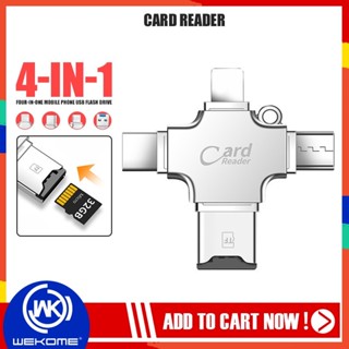 การ์ดรีดเดอร์ SanDisk Card Reader 3 in1 เชื่อมต่อ TF / IPH 8-PIN / MICRO USB / USB TYPE C เครื่องอ่านการ์ด