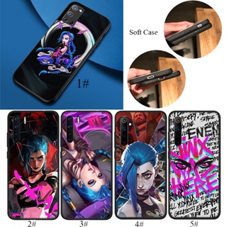 Pj11 เคสโทรศัพท์มือถือแบบนิ่ม ลาย Arcane Jinx สําหรับ Huawei P10 P20 P30 Pro Lite Y8S Y9S