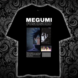 JUJUTSU KAISEN FUSHIGURO MEGUMI Printed t shirt unisex 100% cotton_03