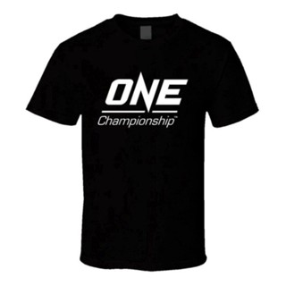 เสื้อแขนสั้น เสื้อยืดผ้าหนา เสื้อไม่ต้องรีด tshirt เสื้อยืดพิมพ์ลาย One championship สำหรับผู้ชาย