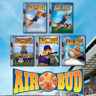 Air Bud ซุปเปอร์หมา กึ๋นเทวดา 1-5 DVD หนังดีวีดี มาสเตอร์ พากย์ไทย