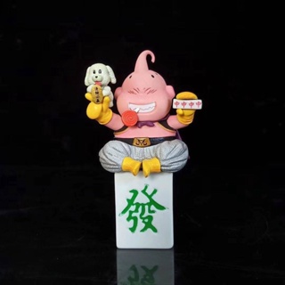 Ns3 โมเดลฟิกเกอร์ ดราก้อนบอล Majin Buu ไพ่นกกระจอก ของเล่น ของสะสม สําหรับตกแต่งบ้าน เก็บสะสม