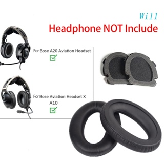 แผ่นโฟมรองหูฟัง ระบายอากาศได้ดี สําหรับ Aviation Headset X A10 A20