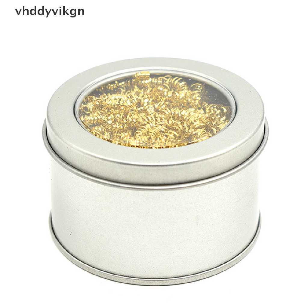 VHDD Desoldering บัดกรีเหล็กกรองทําความสะอาดหัวฉีดเคล็ดลับทองแดงลวดทําความสะอาด TH