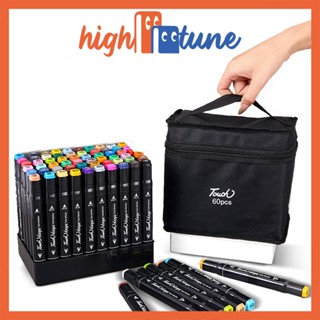 Hightune Alcohol Marker Art Marker Highlighter Pen Set Color Calligraphy Pen Set Marker Pen