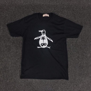 Penguin Printed Men T Shirt Skeleton Logo_08