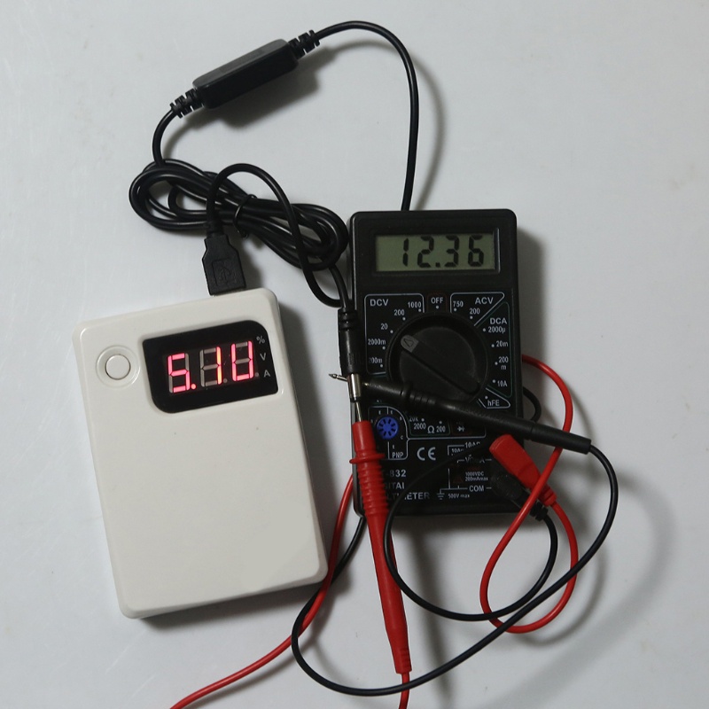 WU DC 5V to DC 12V USB แรงดันไฟฟ้า Step Up Converter สาย DC แจ็ค 5 5 x 2 1 มม.โวลต์ Transformer Powe