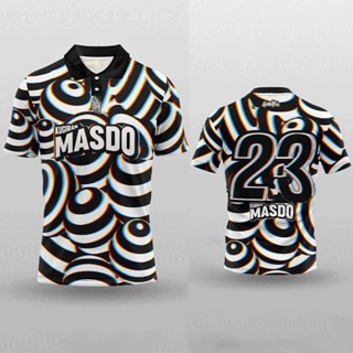 เสื้อโปโลแขนสั้น ลาย Daddyhood x Kugiran Masdo Jersey 2022 2023 ขนาด 100 ซม.-160 ซม. XS-3XL