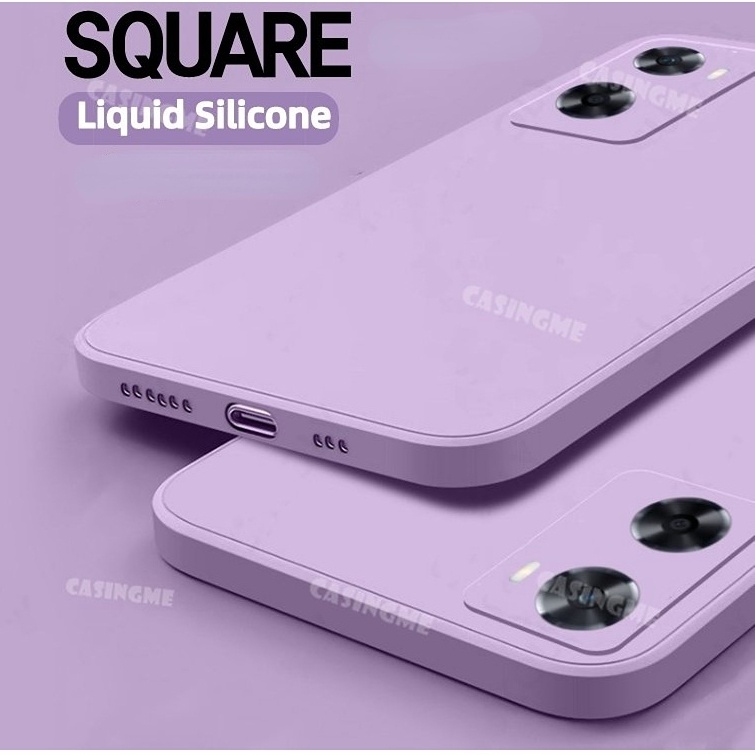 เคสโทรศัพท์ซิลิโคน แบบนิ่ม ทรงสี่เหลี่ยม กันกระแทก สําหรับ iQOO Z9 Z9X Z7 Z7X 5G iQOO 11 5G Z7 Z7X i