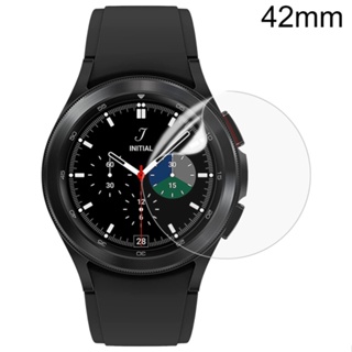 มาใหม่ ฟิล์มไฮโดรเจลนิ่ม กันรอยหน้าจอนาฬิกาข้อมือ สําหรับ Samsung Galaxy Watch4 Classic 42 มม.