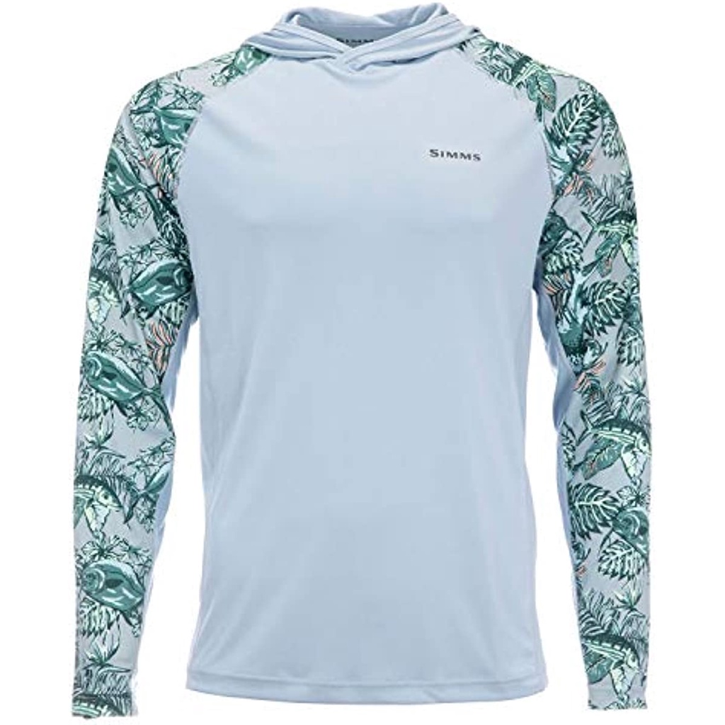 Simms Solarflex UPF 50+ เสื้อเชิ้ตแขนยาว มีฮู้ด ป้องกันแดด UPF50+