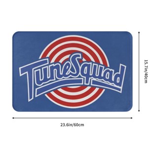 ใหม่ พร้อมส่ง พรมเช็ดเท้า ผ้าสักหลาด ลาย Tune Squad (1) กันลื่น ดูดซับน้ําได้ดี แห้งเร็ว 16x24 นิ้ว สําหรับห้องน้ํา ห้องนั่งเล่น โซฟา ห้องนอน โต๊ะกาแฟ