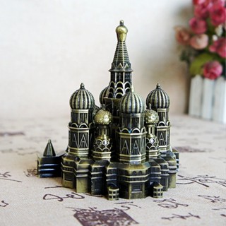 โมเดลพระราชวังเครมลิน โลหะ สีบรอนซ์ สําหรับตกแต่งบ้าน ห้องนั่งเล่น ออฟฟิศ ของขวัญ 2023