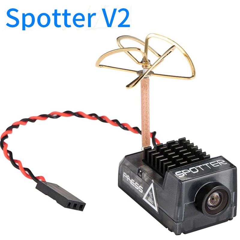 กล้อง Spotter V2 Micro FPV AIO 5.8G พร้อมไมโครโฟนแบบรวม OSD FOV170° เครื่องส่งสัญญาณวิดีโอ 700TVL 40