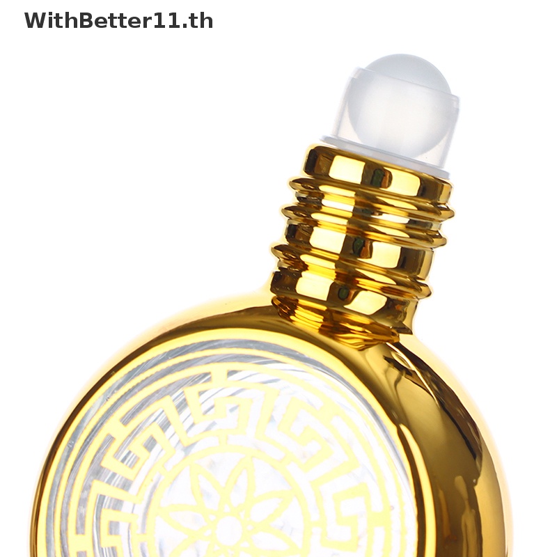 Better ขวดลูกกลิ้ง รูปมงกุฎ สีทอง ขนาดพกพา 10 มล.