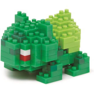 Bulbasaur (แบบประกอบ) ของแท้ JP - Nanoblock Kawada [เลโก้โปเกมอน]