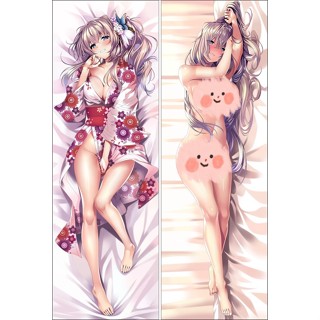 ปลอกหมอนอิง ลายการ์ตูนอนิเมะ Yukata Kanades Devil on the Front Glamorous on the Back Dakimakura ขนาด 50x150 ซม.