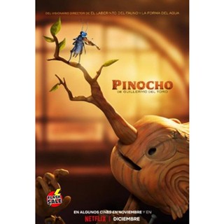 DVD ดีวีดี Guillermo del Toro?s Pinocchio (2022) พิน็อกคิโอ หุ่นน้อยผจญภัย โดยกีเยร์โม เดล โตโร (เสียง ไทย /อังกฤษ | ซับ