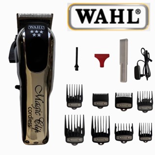 แบตตาเลี่ยนไร้สาย Wahl Professional 5 Star Limited Edition Magic Clip Wireless Gold 8148 Black