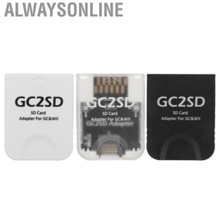 Alwaysonline GC2SD Card  Portable Professional Game Console Micro Storage Card Adapter