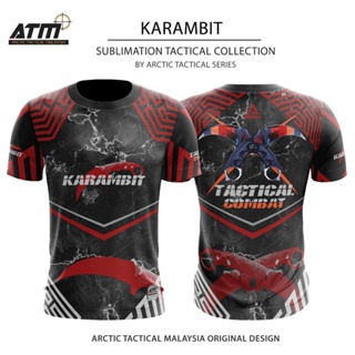 【พร้อมส่ง】Baju Taktikal Sublimation Jersey เสื้อยืดยุทธวิธี ขนาดใหญ่ สําหรับผู้ชาย 2023