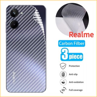 ฟิล์มกันรอยหน้าจอ คาร์บอนไฟเบอร์ แบบนิ่ม ผิวด้าน กันรอยขีดข่วน สําหรับ Realme 10 Pro Plus 5G 2023 C55 NFC 10T Realme10 4G RealmeC55 10Pro 10Pro+