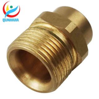 อะแดปเตอร์ข้อต่อทองเหลือง G1/4 Female to M22-14 มม. Male Coupler Fitting