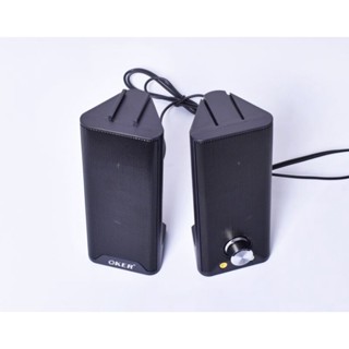 OKER SP-827 Sytrus DUO DESKTOP SPEAKER ลำโพงคอมพิวเตอร์ตั้งโต๊ะ ดีไซด์เรียบง่าย