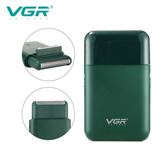Vgr เครื่องโกนหนวดเคราไฟฟ้า ขนาดเล็ก แบบพกพา มืออาชีพ Vgr-390