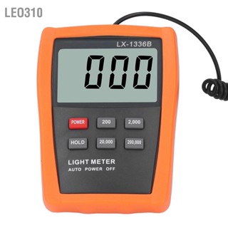 Leo310 LCD จอแสดงผลดิจิตอล Illuminance Light Meter ปิดอัตโนมัติ Illuminometer Photometer