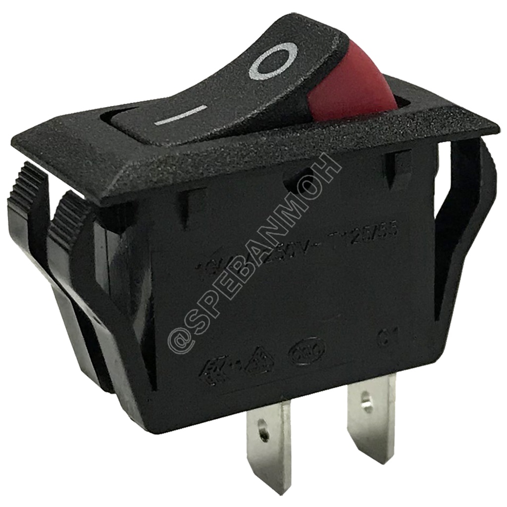 [ 2 ชิ้น ] HB110-C สวิทช์กระดก Canal Rocker Switch Taiwan HB110-C 16A 250VAC OFF-ON 2ขา สวิทช์ กระดก Rocker Switch สว...