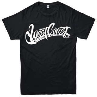 ขายดี เสื้อยืดลําลอง แขนสั้น พิมพ์ลาย West Coast Customs Cars Motor Cycle สําหรับผู้ชาย 788480