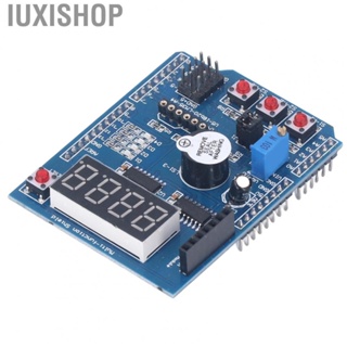 Iuxishop MCU Development Board Analog Port Input Multifunctional Expansion Board with 4  Indicators for  Experiment