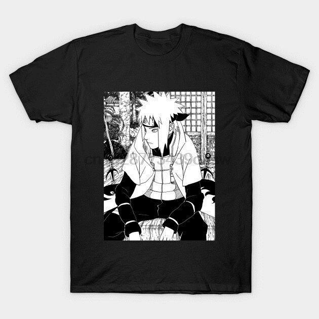 #ถูกสุด เสื้อสวย🔥 2023Men tshirt Minato (Manga) Naruto T Shirt Printed T-Shirt tee
