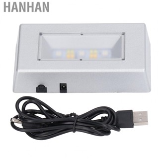 Hanhan Base For Jewellery Multi Mode Lighting Silver With USB Cable For Jewelry