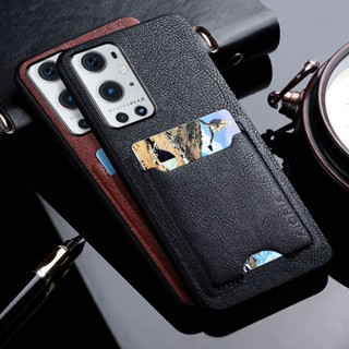 เคสโทรศัพท์มือถือหนัง Pu หรูหรา พร้อมช่องใส่บัตร สําหรับ Oneplus 9 pro 9R 9RT Oneplus 9 pro