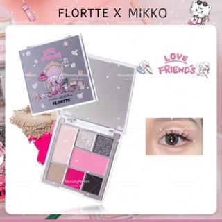 【ใหม่】FLORTTE Mikko พาเลตต์อายแชโดว์ บลัชออน คอนทัวร์ อเนกประสงค์ พร้อมส่ง