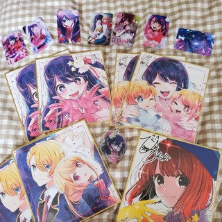 ✨พร้อมส่ง✨เกิดใหม่เป็นลูกโอชิ โมเดลการ์ตูนอนิเมะ Fick My Push Merchandise Hoshino Ai Hoshino Akuya Ruby สองมิติ สีโปร่งใส เหมาะกับของขวัญวันเกิด ของเล่นสําหรับเด็ก