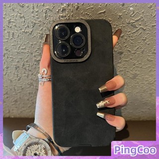 สำหรับ iPhone 11 Case เคสหนังนิ่มฝาครอบกล้องกันกระแทกเรียบง่ายสีเขียวเข้มสีเทาสีดำเข้ากันได้กับ iPhone 14 Pro Max 13 Pro max 12 Pro Max XS XR 7Plus 8Plus