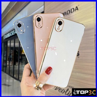 เคส iPhone XR XS Max 6 6S Plus 6 Plus 7 8 SE2 7 Plus 8 Plus เคสโทรศัพท์มือถือแฟชั่น ขอบตรง สําหรับ ZB