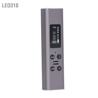  Leo310 เครื่องตรวจจับรังสีนิวเคลียร์ Geiger Counter เครื่องวัดปริมาณรังสีแบบใช้มือถือ 0.96in หน้าจอ LCD แบตเตอรี่ในตัว