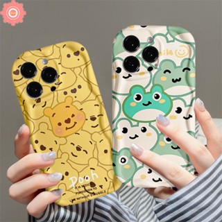 เคสโทรศัพท์มือถือ แบบนิ่ม ลายหมีพูห์ 3D สําหรับ Oppo A17 A7 A54s A5s A95 A55 A15 A54 A3s A12 A16 A17k A57 A1k A5 A74 A16K A31 A16E A16s A9 A96 A53 A76 A92 A77 A52 A77s ผ้าคลุม